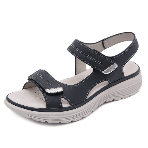 Adjustable Walking Sandals – Open Toe Cushioned Sport Sandals