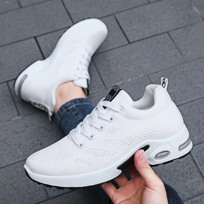 Gradient Knit Sneakers – Breathable Lightweight Walking Shoes