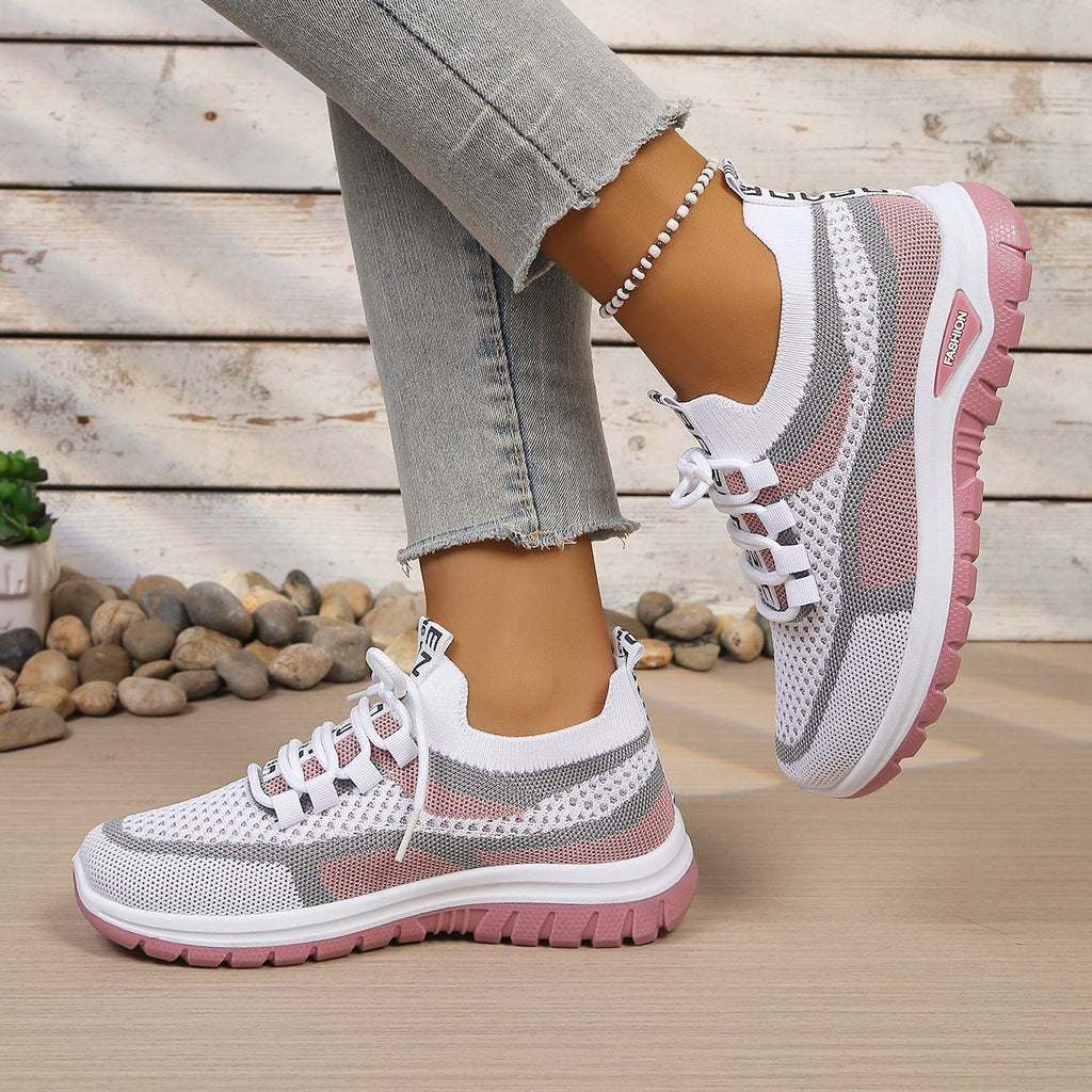 Breathable Knit Sneakers – Lightweight Everyday Walking Shoes