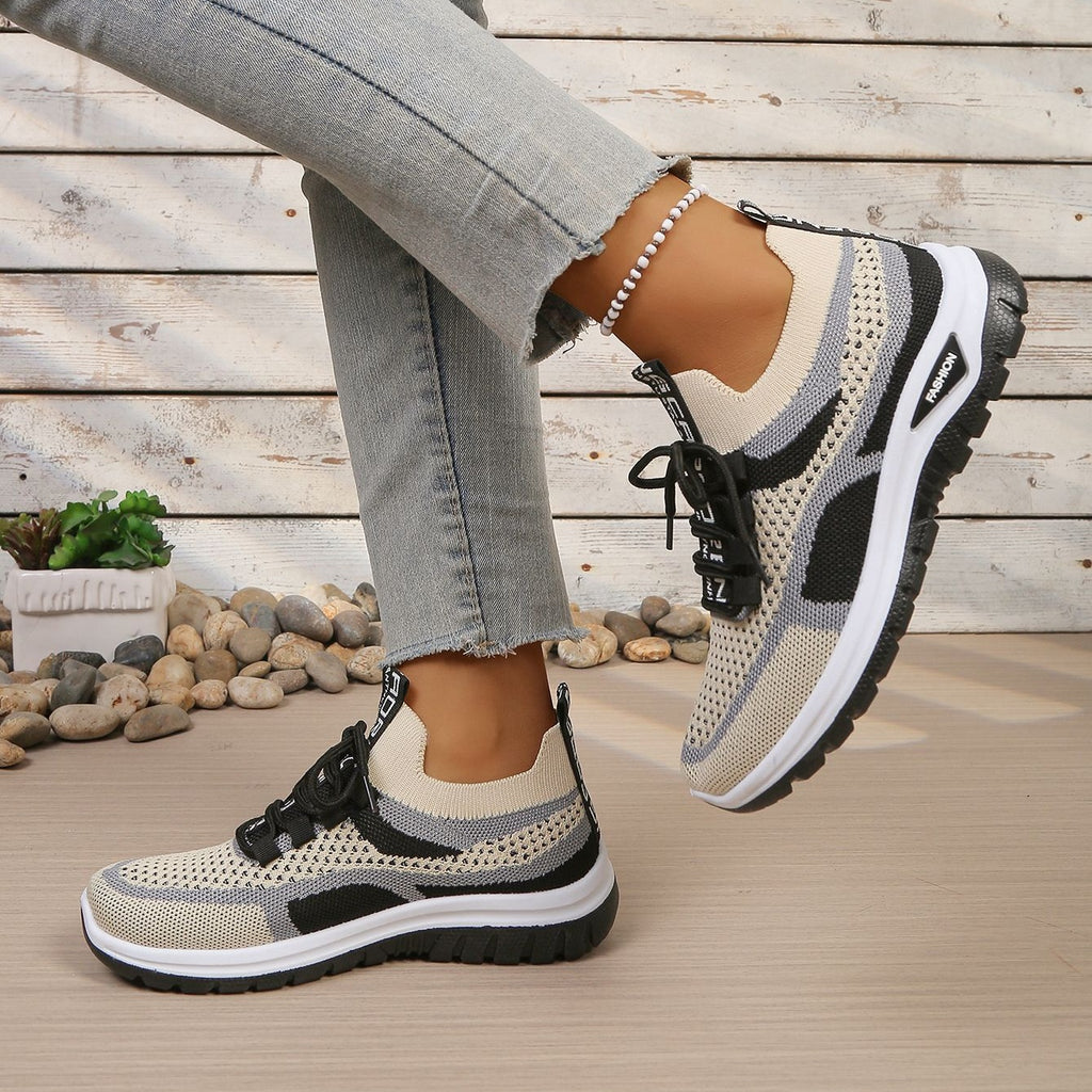 Breathable Knit Sneakers – Lightweight Everyday Walking Shoes