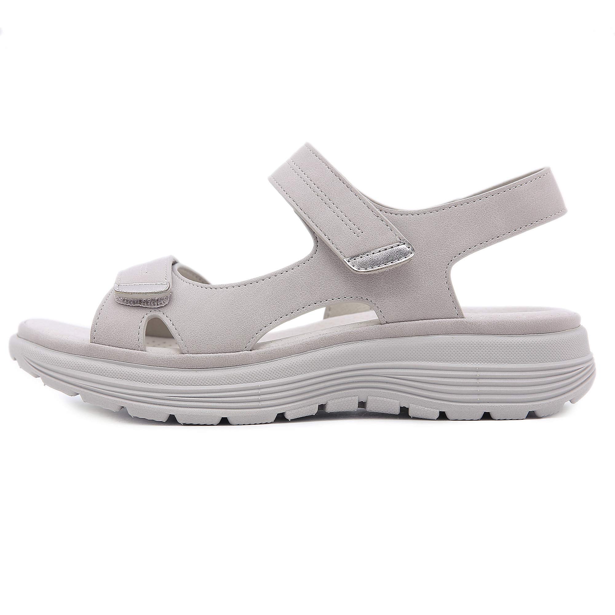 Adjustable Walking Sandals – Open Toe Cushioned Sport Sandals