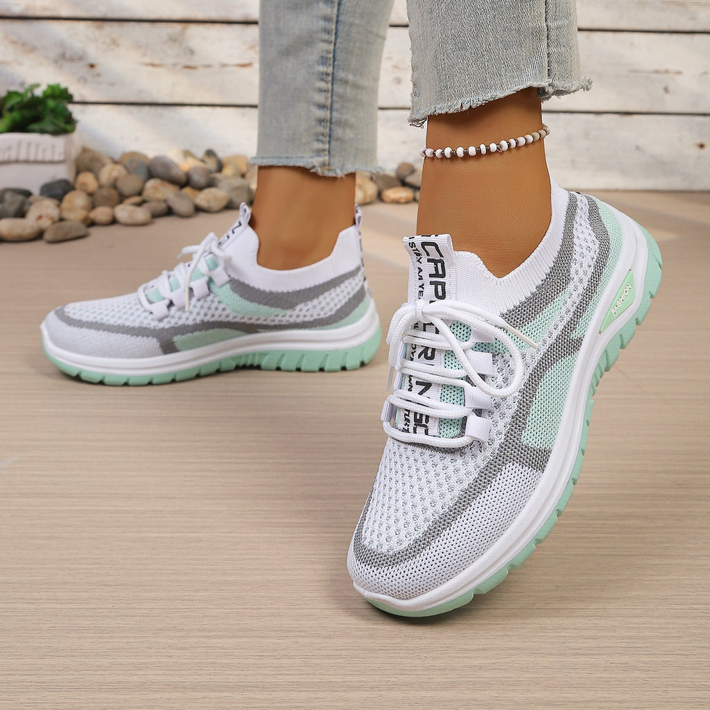 Breathable Knit Sneakers – Lightweight Everyday Walking Shoes