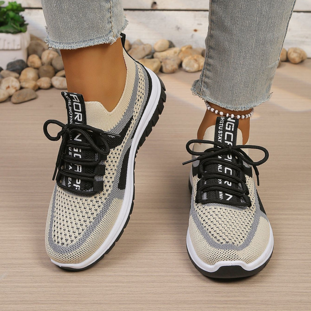 Breathable Knit Sneakers – Lightweight Everyday Walking Shoes