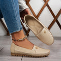 Soft Leather Loafers – Slip-On Comfort Walking Shoes