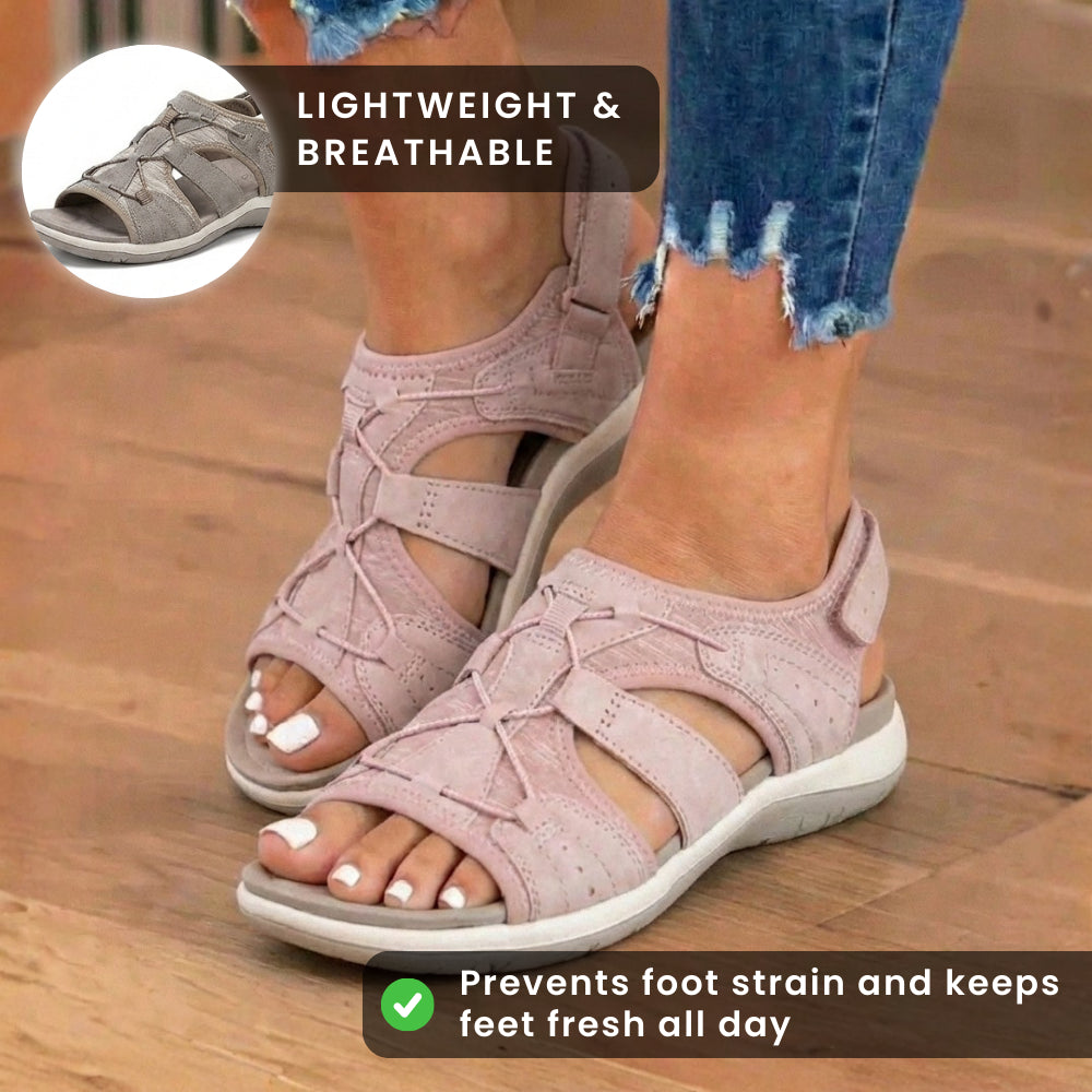 Sport Mesh Walking Sandals – Adjustable Multi-Strap Comfort Sandals