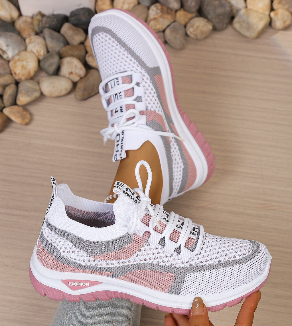 Breathable Knit Sneakers – Lightweight Everyday Walking Shoes