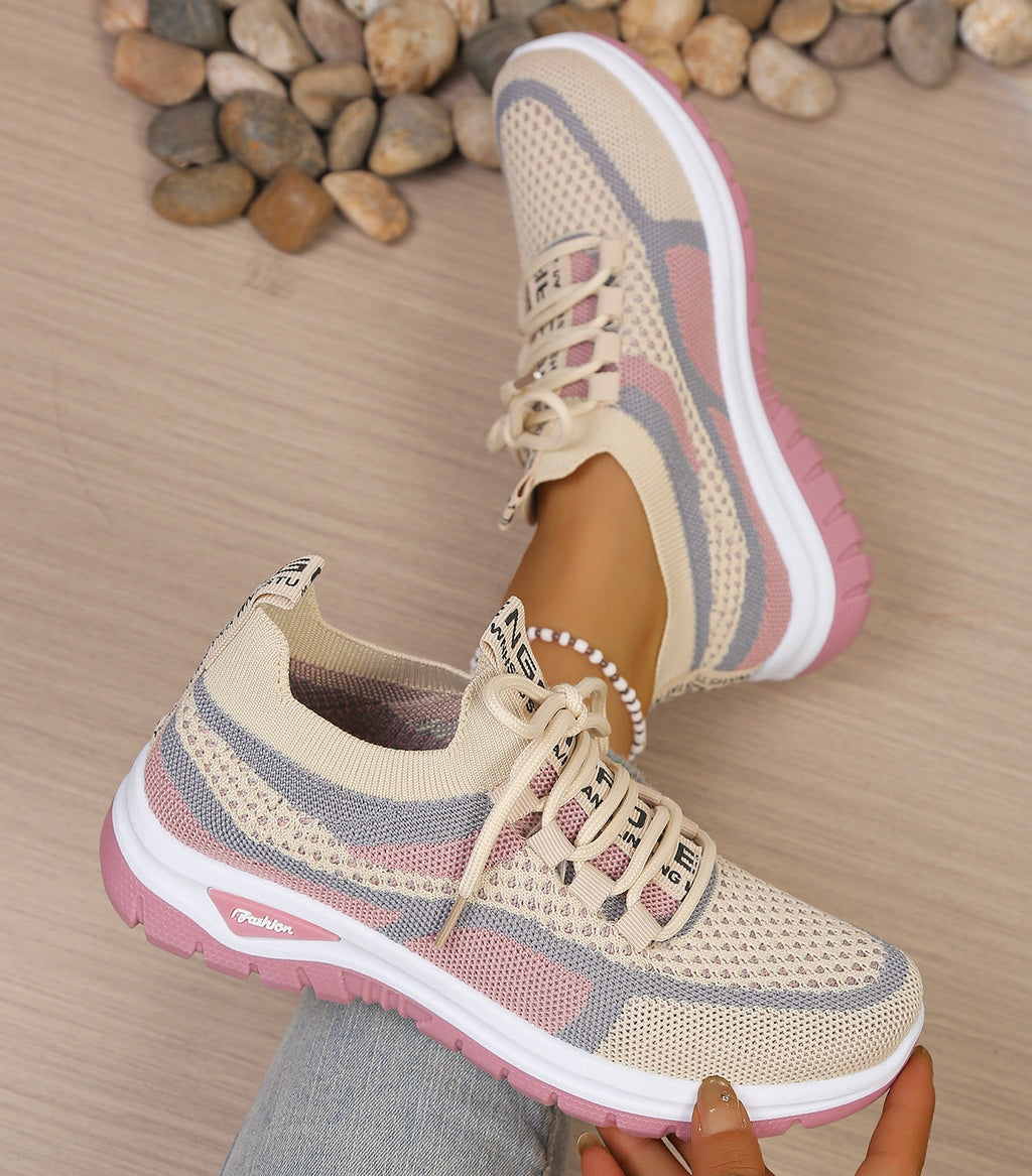 Breathable Knit Sneakers – Lightweight Everyday Walking Shoes