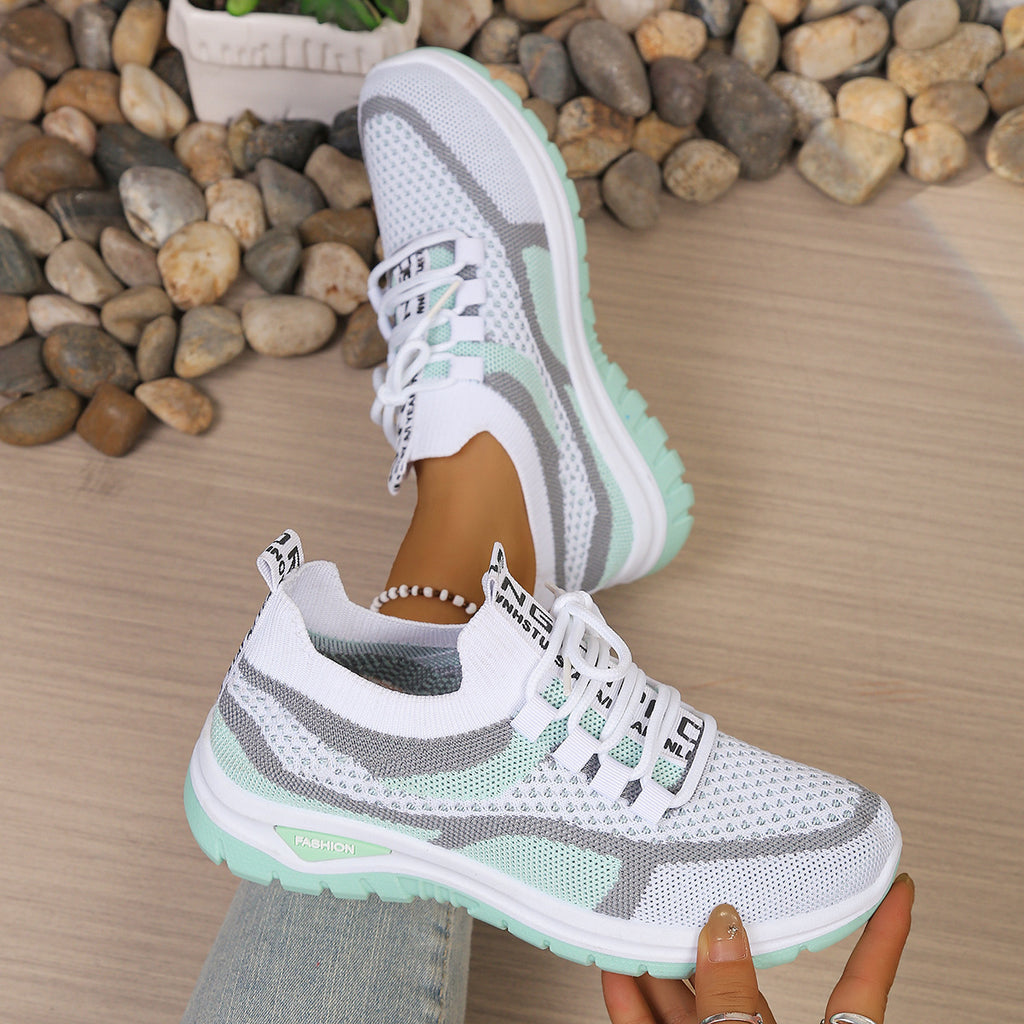 Breathable Knit Sneakers – Lightweight Everyday Walking Shoes