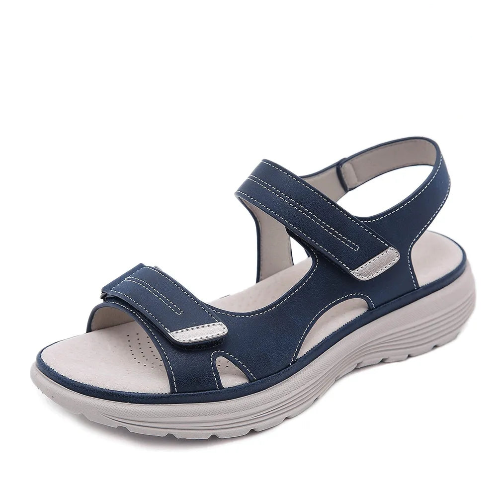 Adjustable Walking Sandals – Open Toe Cushioned Sport Sandals