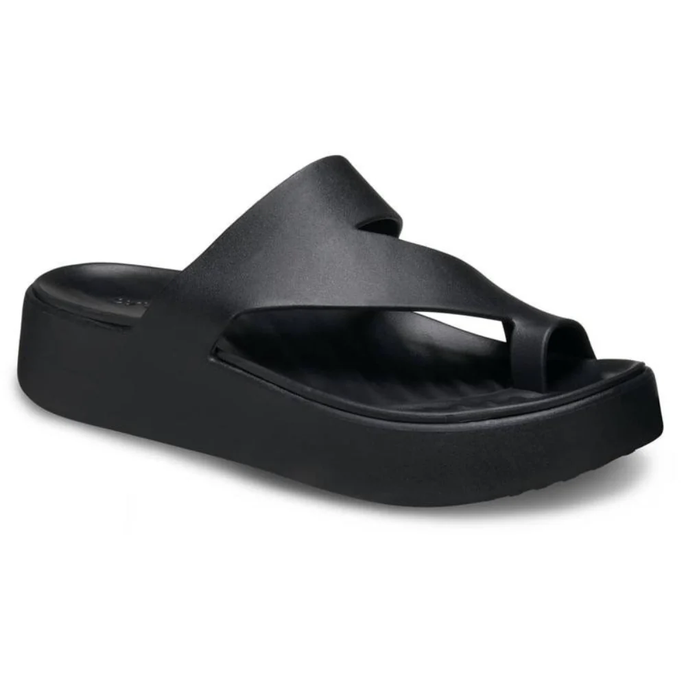 Minimal Platform Thong Slides – Cushioned Everyday Sandals